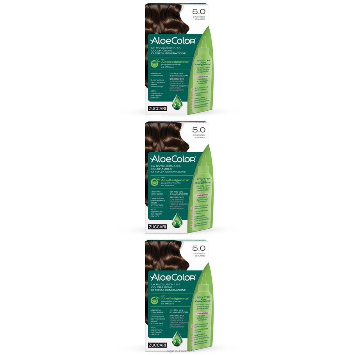Cerca Offerte di aloecolor 5.0-castano chiaro 3x1 st e acquista online