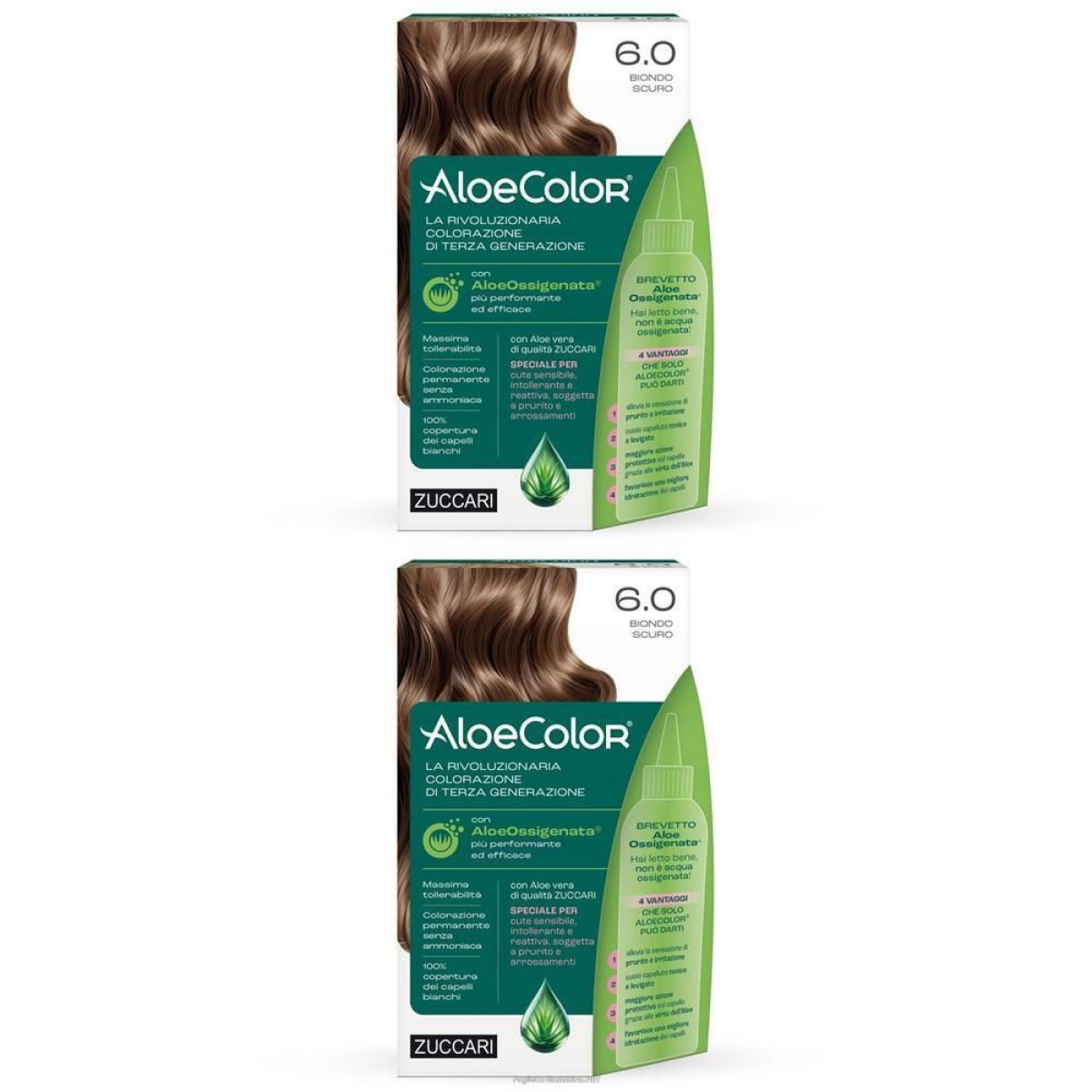 Cerca Offerte di aloecolor 6.0-biondo scuro 2x1 st e acquista online