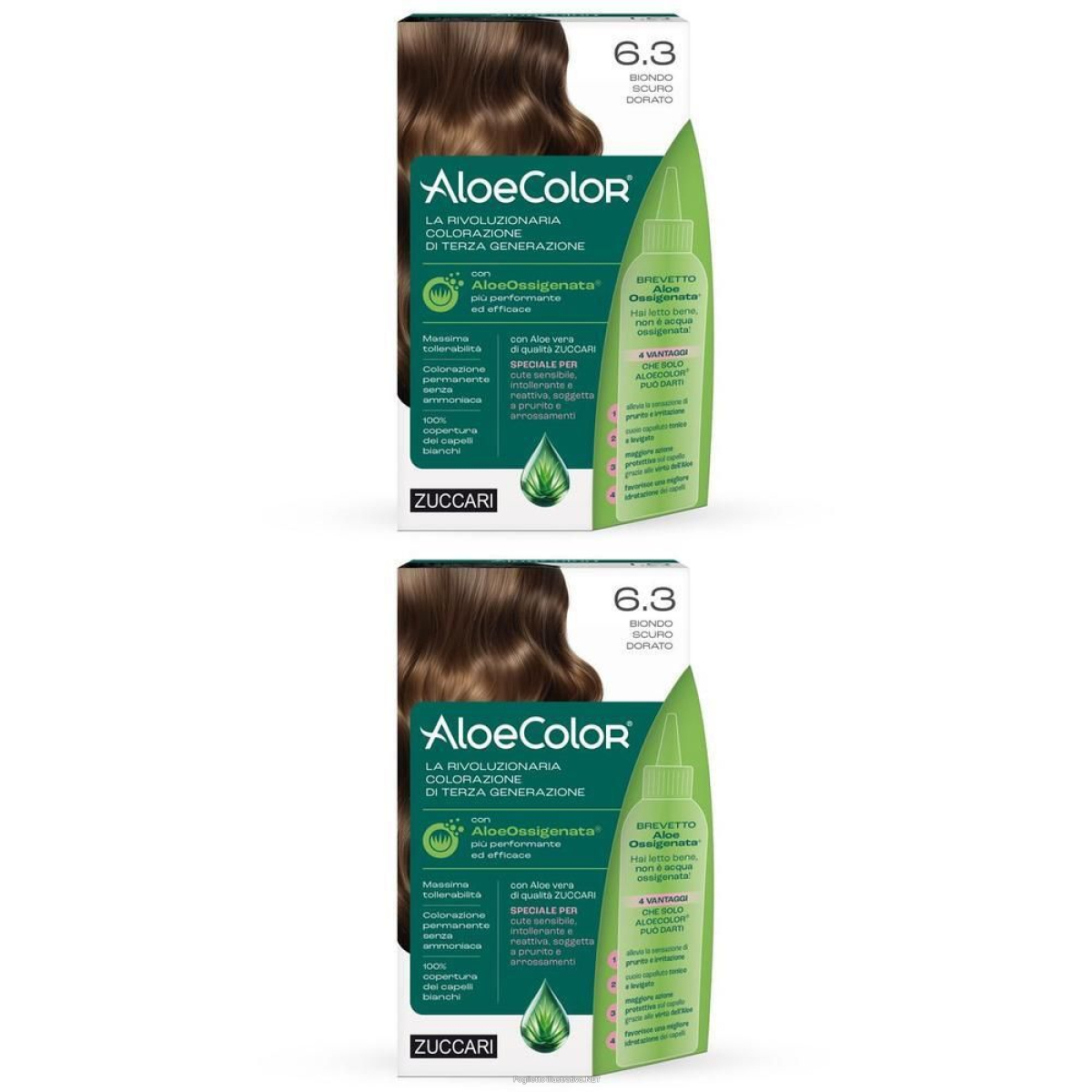 Cerca Offerte di aloecolor 6.3-biondo scuro dorato 2x1 st e acquista online