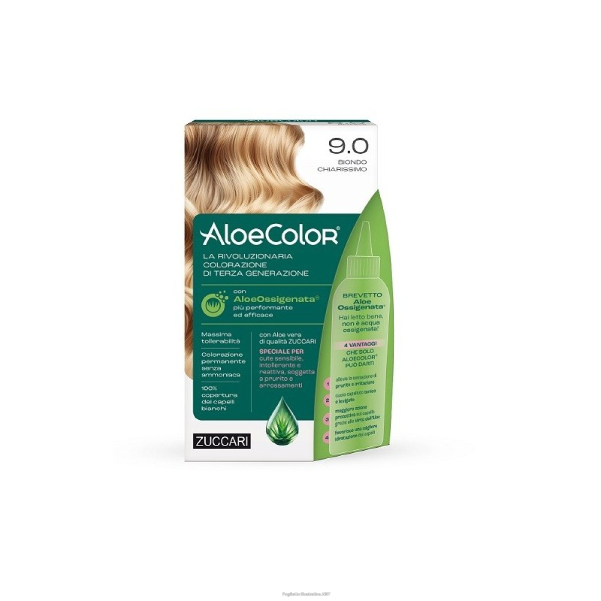 Cerca Offerte di aloecolor 9,0 biondo chiarissimo tinta permanente capelli colore ad alta pigmentazione 50 ml + rivelatore aloeossigenata 75 ml + shampoo aloecare 15 ml + guanti e acquista online
