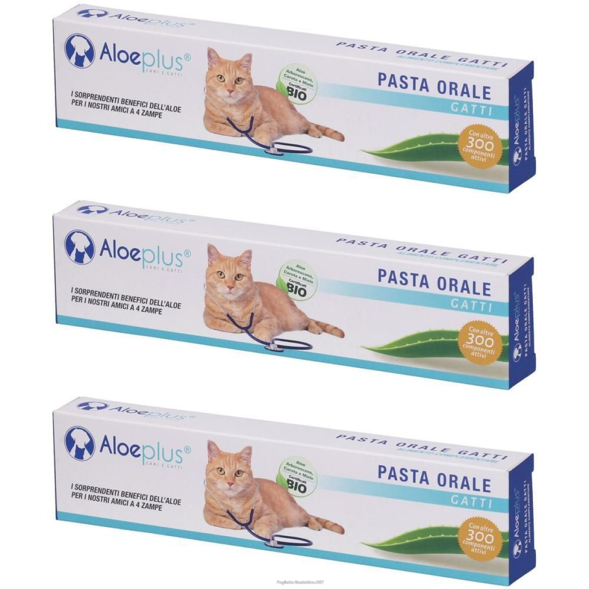 Cerca Offerte di Aloeplus Pasta Orale Classica Gatti 3x15 ml e acquista online