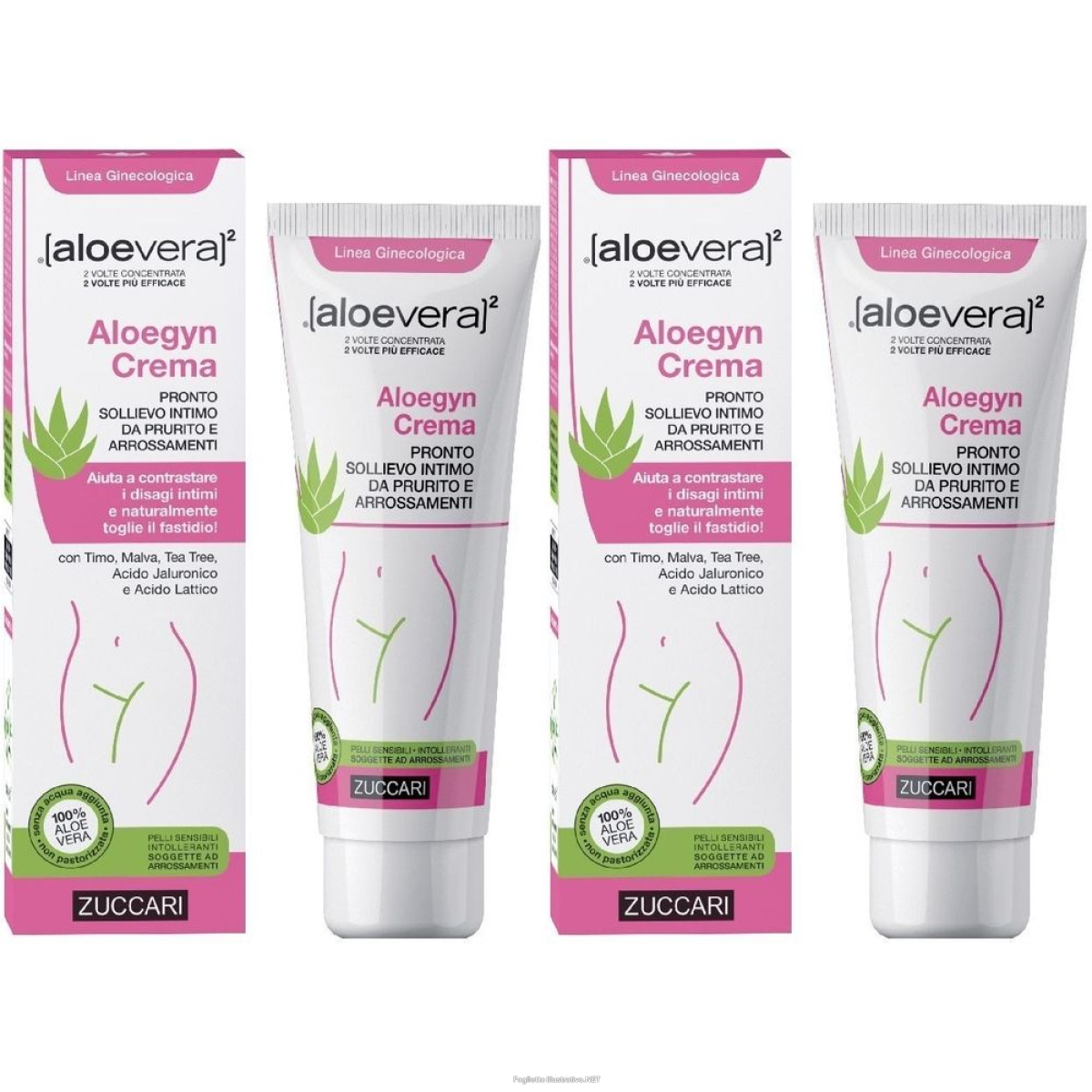 Cerca Offerte di ®[aloevera]² aloegyn crema set da 2 2x50 ml soluzione orale e acquista online