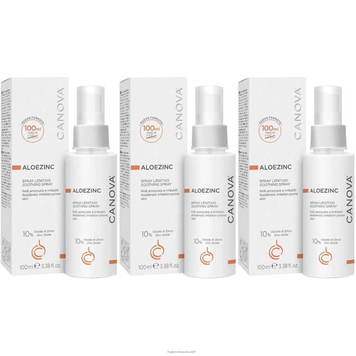 Cerca Offerte di aloezinc spray canova 100 ml 3x100 ml e acquista online