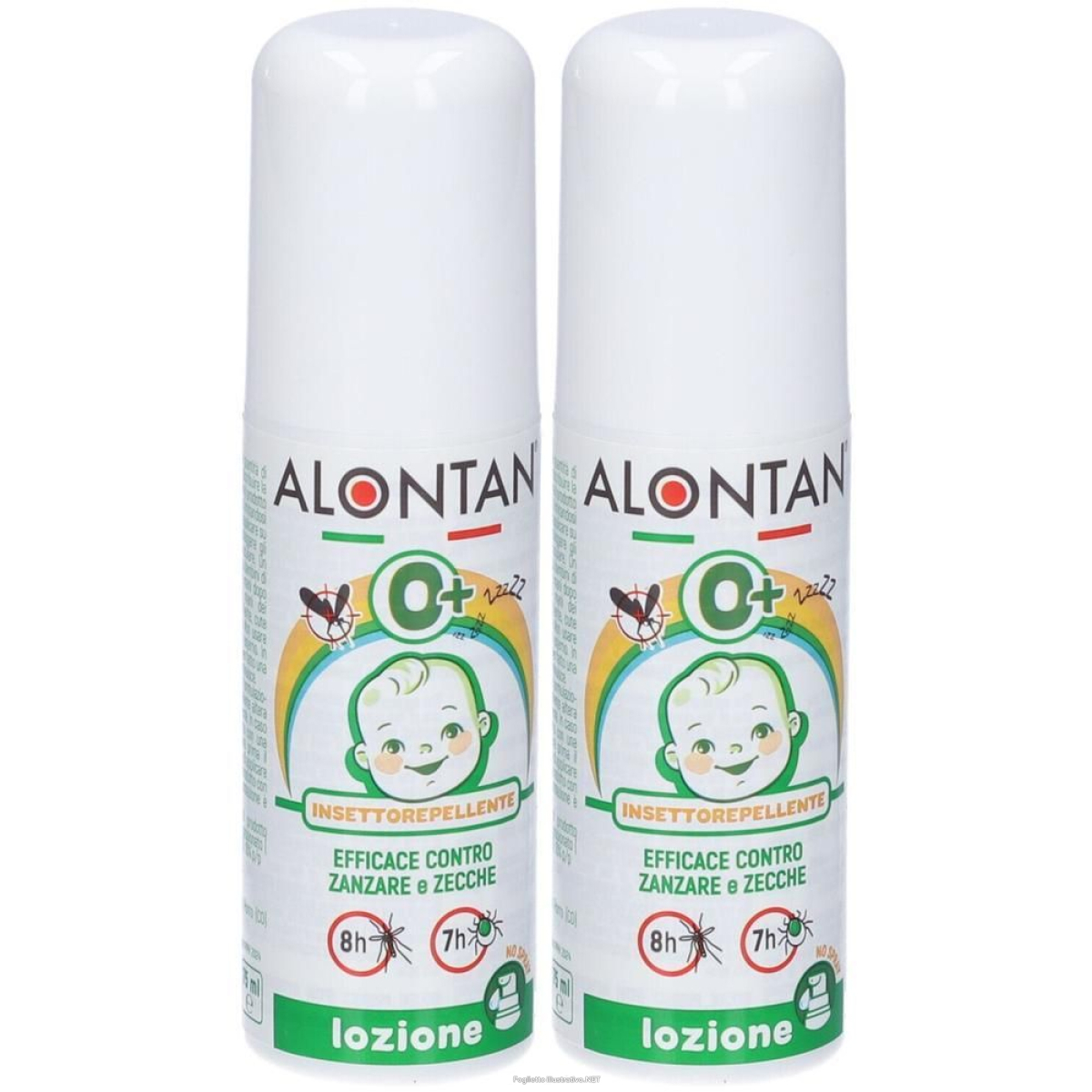 Cerca Offerte di alontan baby 0+ insettorepellente lozione 2x75 ml e acquista online
