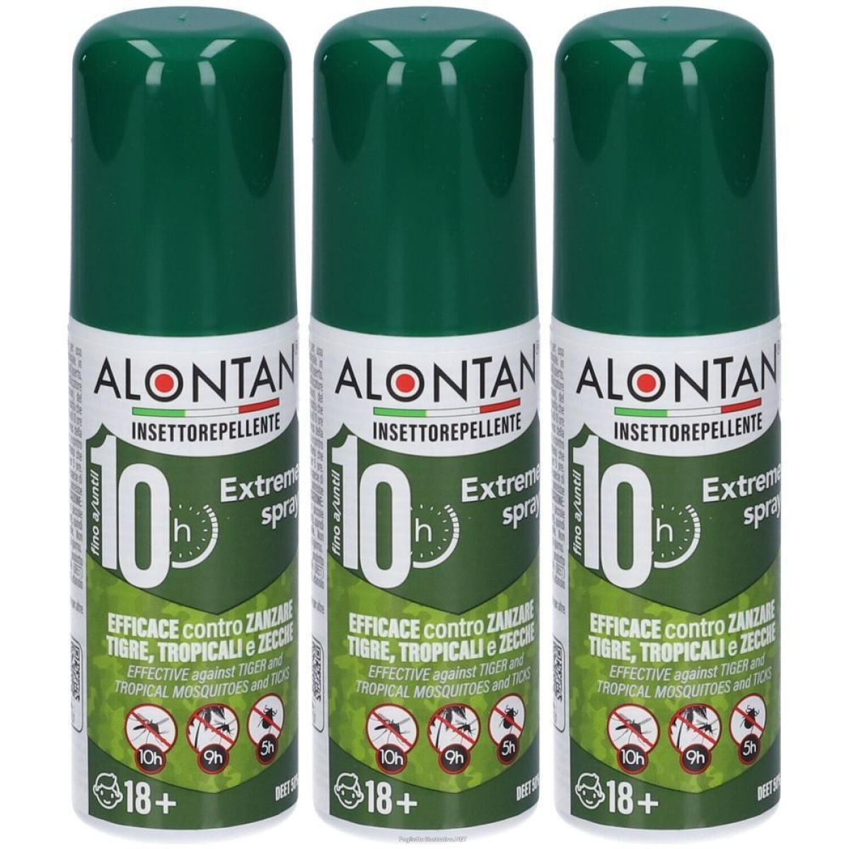 Cerca Offerte di alontan extreme spray insetto repellente 3x75 ml e acquista online