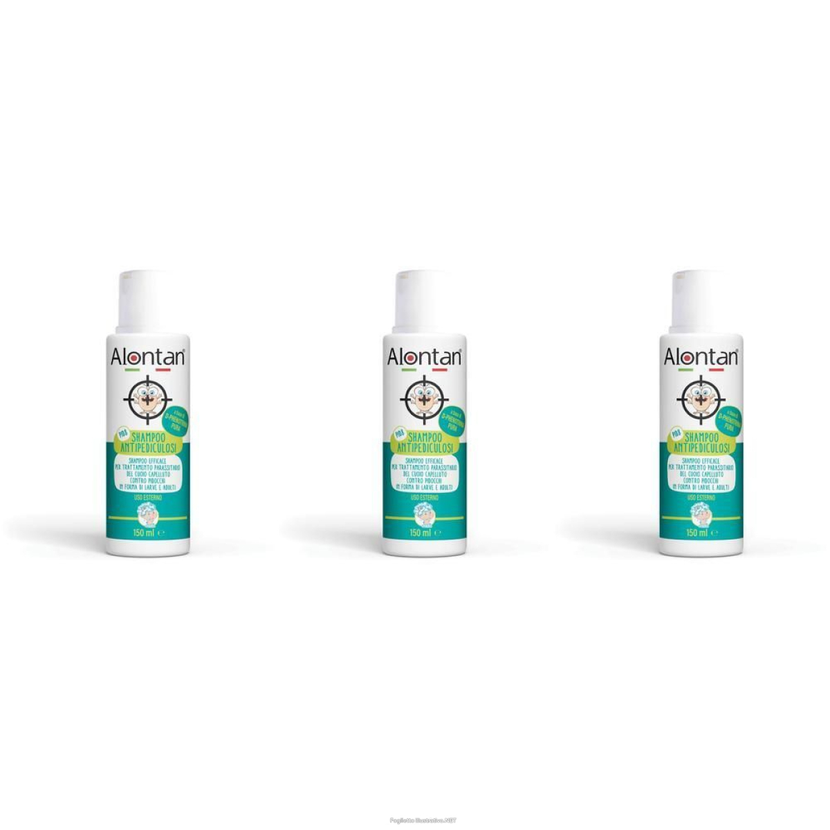 Cerca Offerte di alontan pid8 shampoo antipediculosi 3x150 ml e acquista online