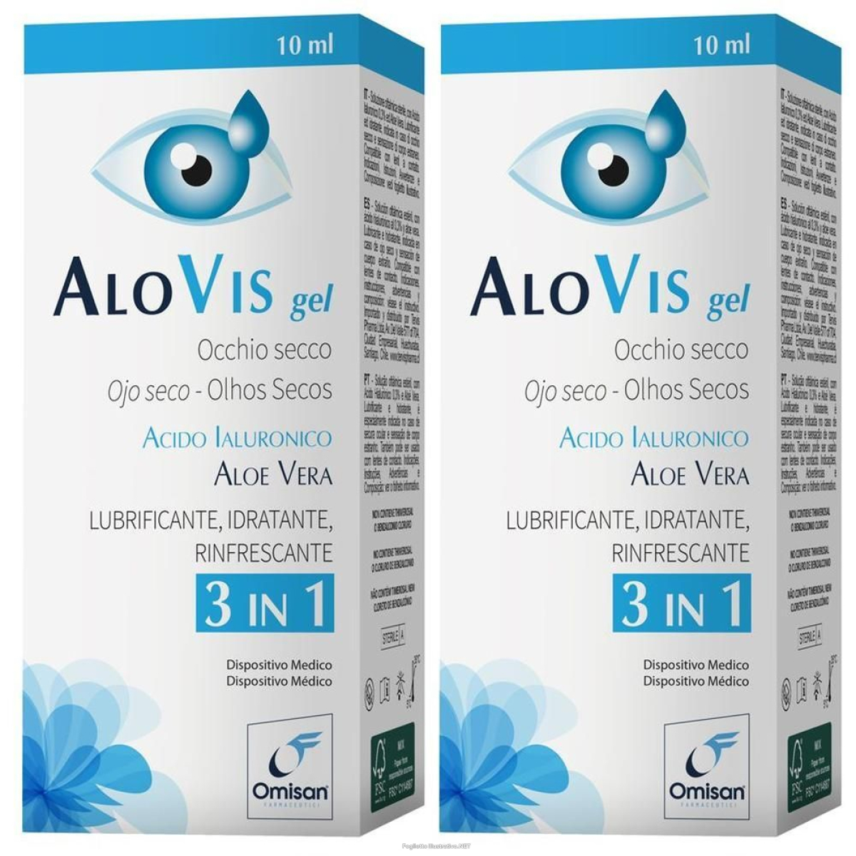 Cerca Offerte di alovis gocce oculari 2x10 ml soluzione e acquista online