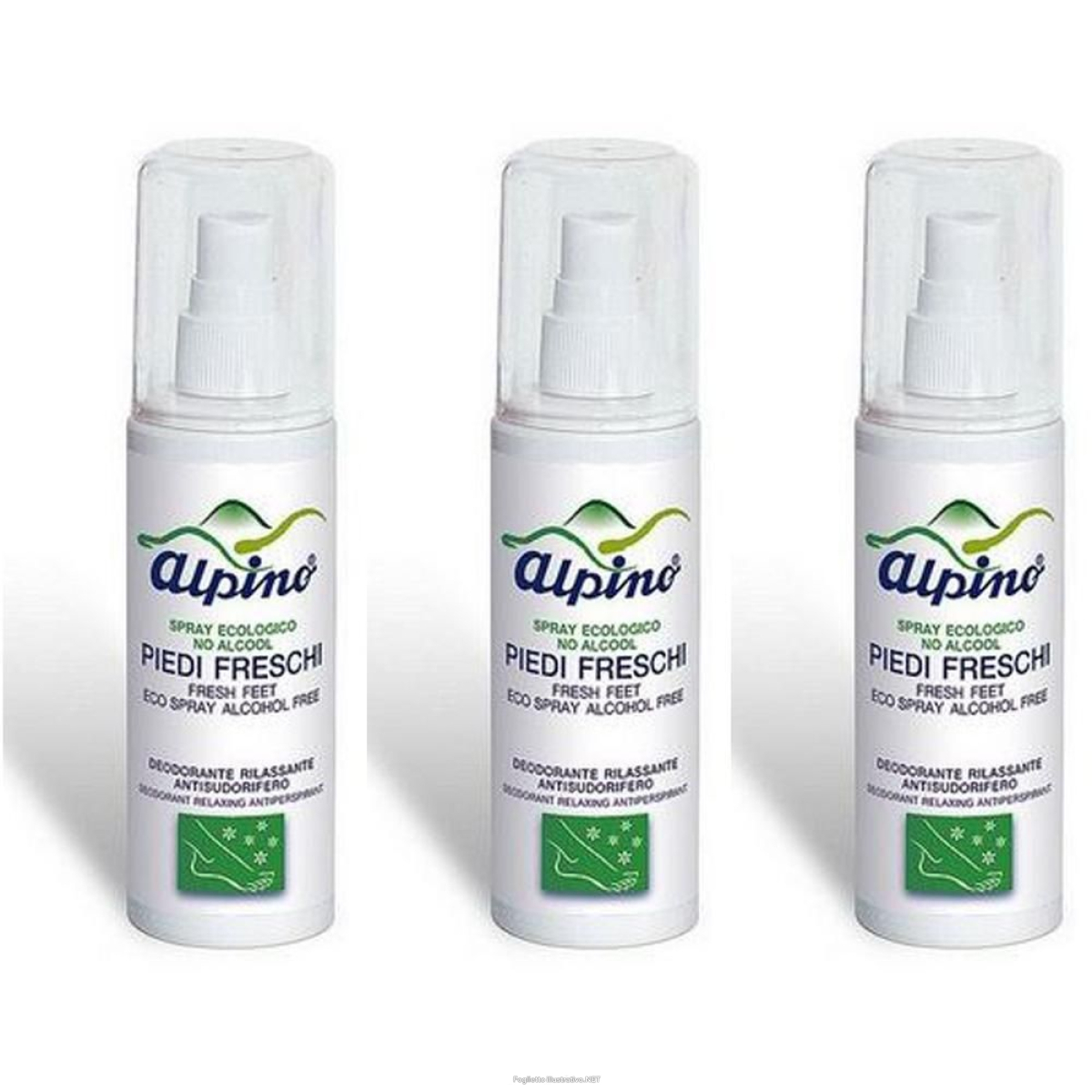 Cerca Offerte di alpino spray deodorante rilassante piedi 3x125 ml e acquista online