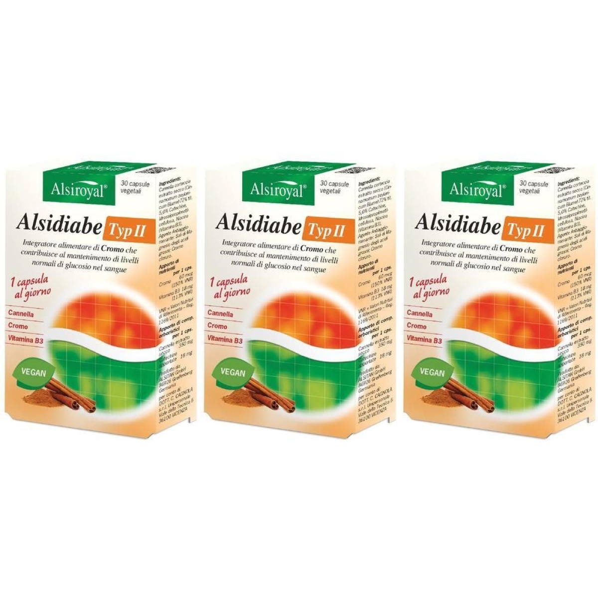 Cerca Offerte di alsidiabe 30 capsule 15,3g 3x30 pz e acquista online