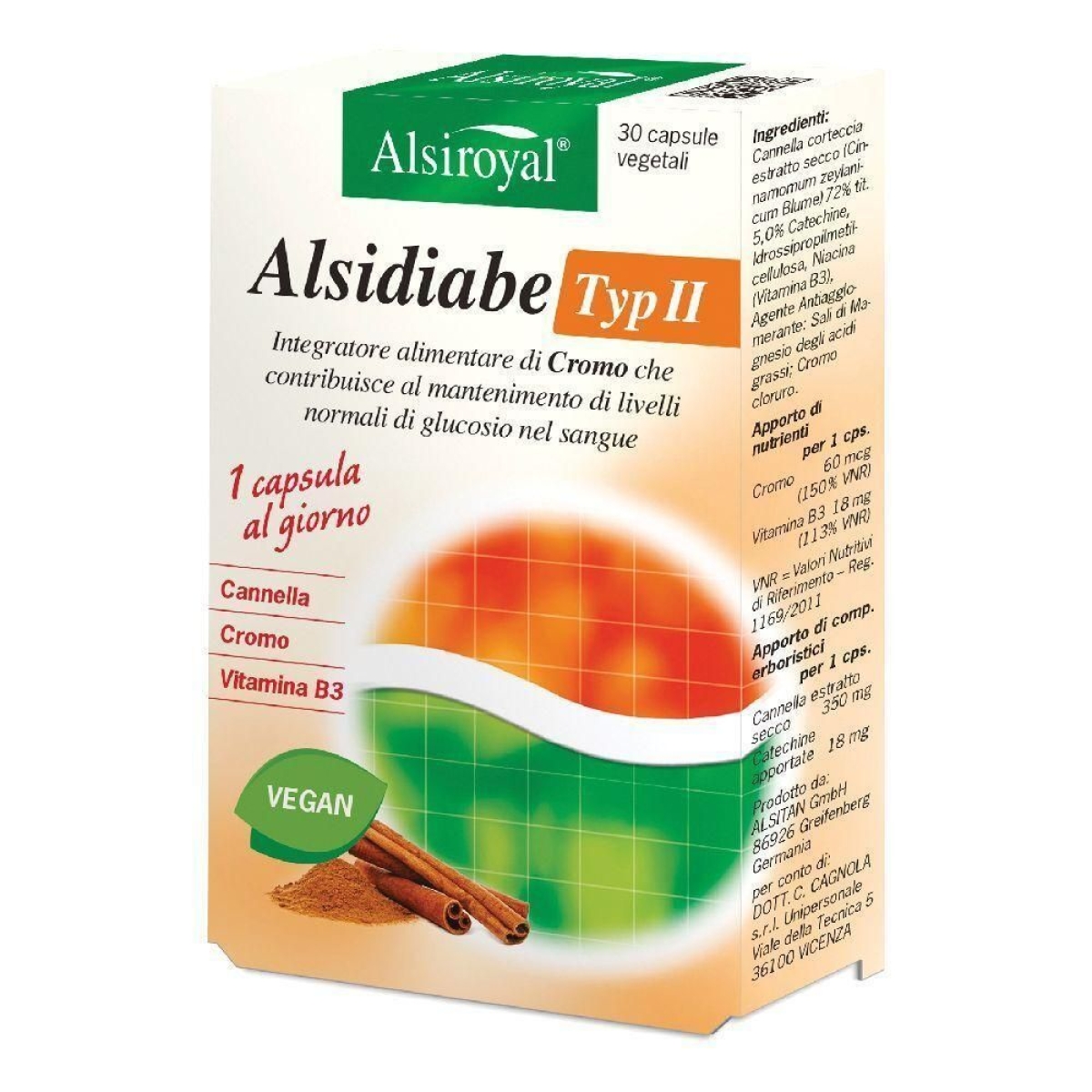 Cerca Offerte di alsidiabe 30 capsule 15,3g 4x30 pz e acquista online