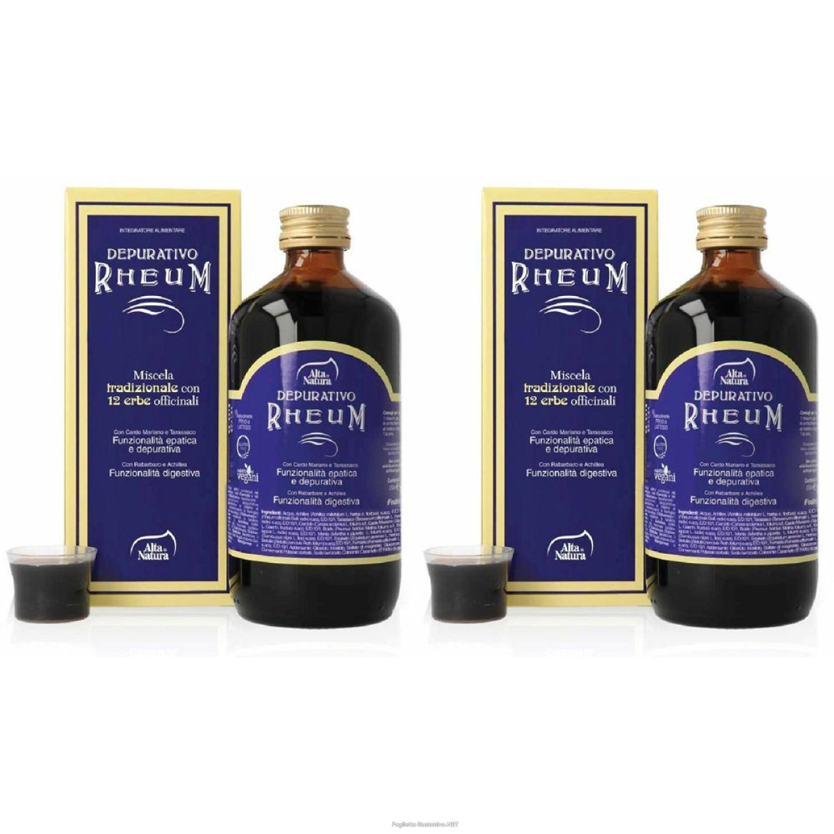 Cerca Offerte di alta natura depurativo rheum set da 2 2x250 ml soluzione orale e acquista online
