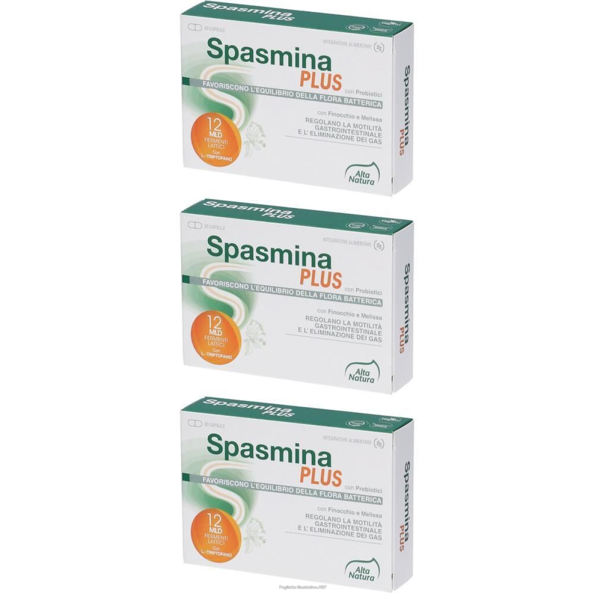 Cerca Offerte di alta natura spasmina plus opercoli 3x30 pz compresse e acquista online