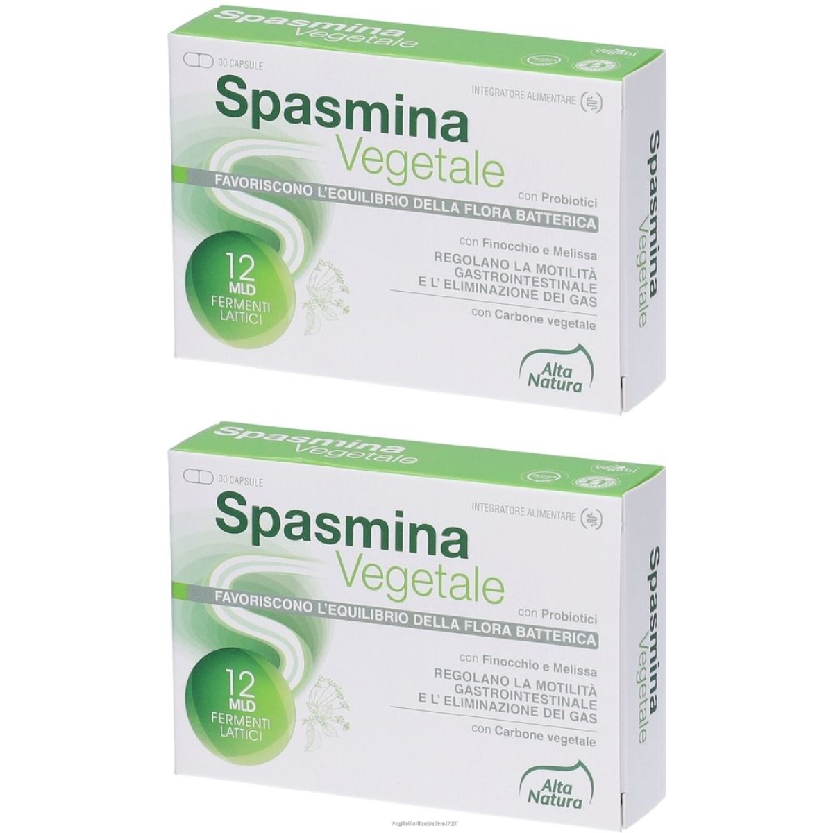Cerca Offerte di alta natura spasmina vegetale capsule set da 2 pz e acquista online