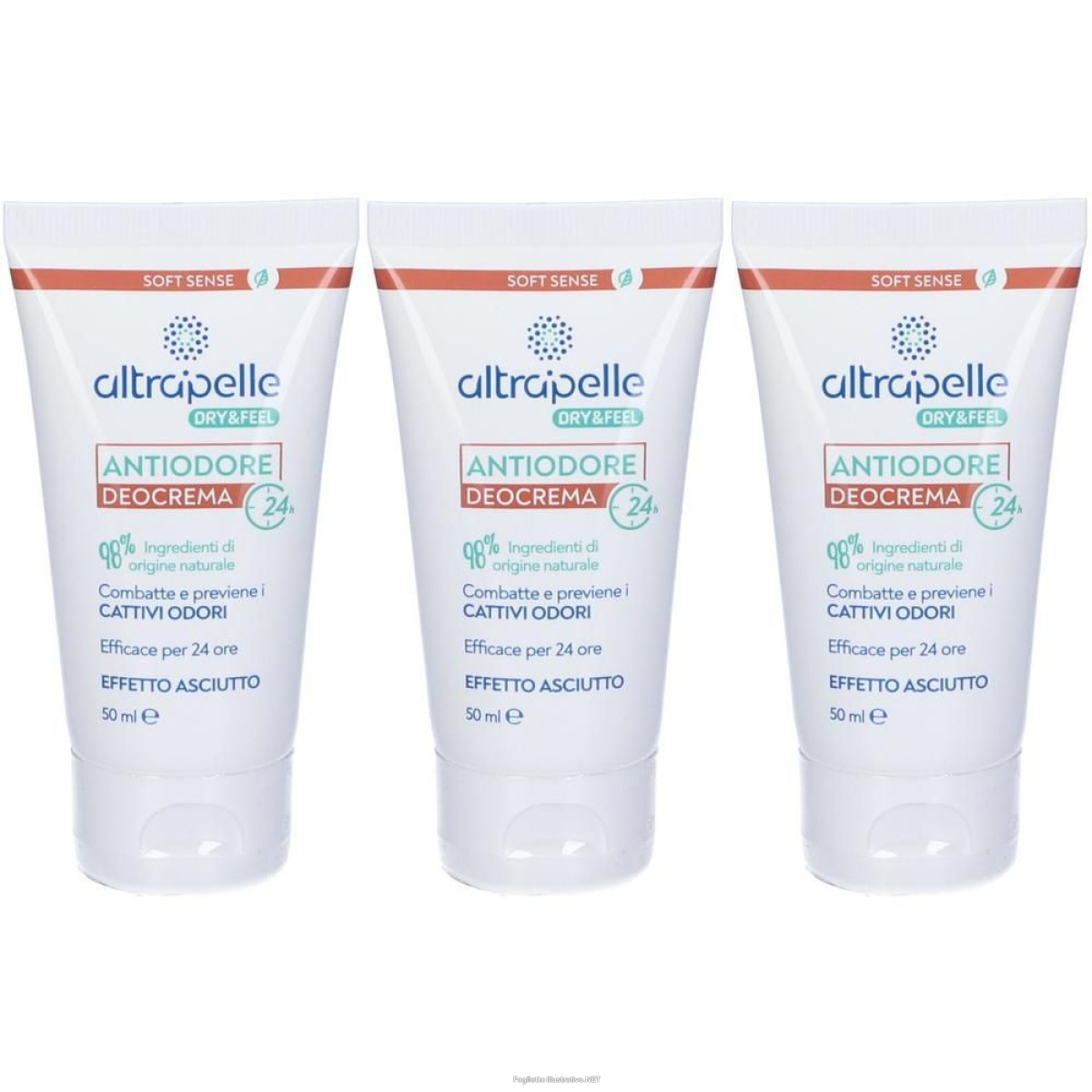 Cerca Offerte di altrapelle dry&feel antiodore deocrema 3x50 ml e acquista online