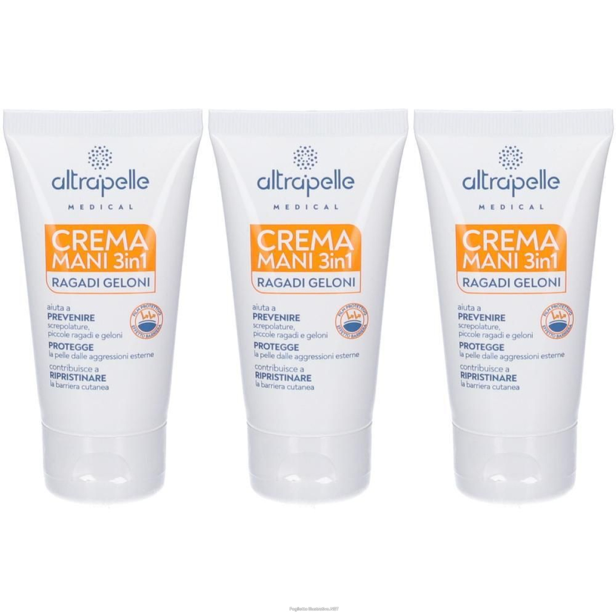 Cerca Offerte di altrapelle medical crema mani ragadi geloni 3x50 ml e acquista online