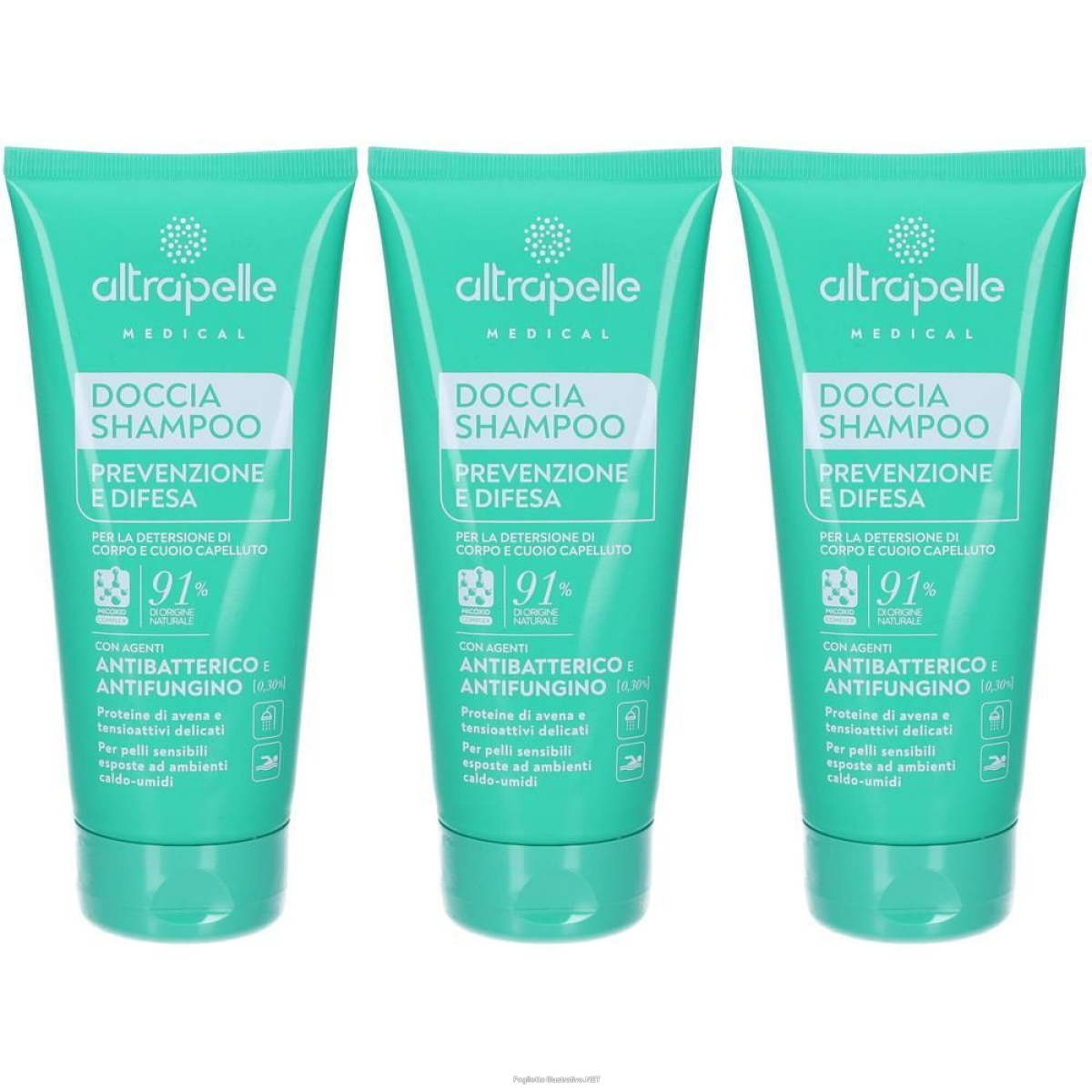 Cerca Offerte di altrapelle medical doccia shampoo 3x200 ml e acquista online