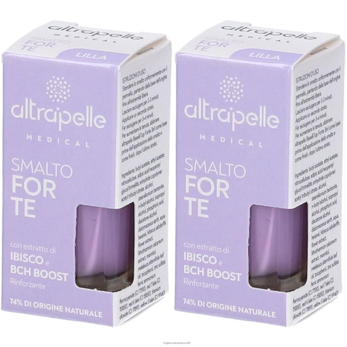 Cerca Offerte di altrapelle medical smalto forte colore lilla 2x5 ml e acquista online
