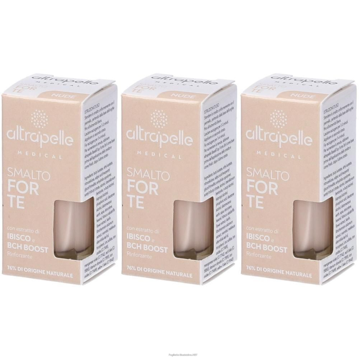 Cerca Offerte di altrapelle medical smalto forte colore nude 3x5 ml e acquista online