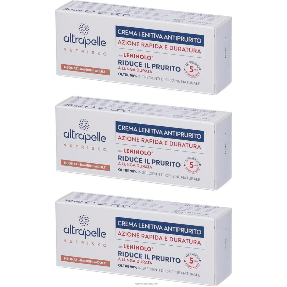 Cerca Offerte di altrapelle nutrisko crema lenitiva antiprurito 3x30 ml e acquista online