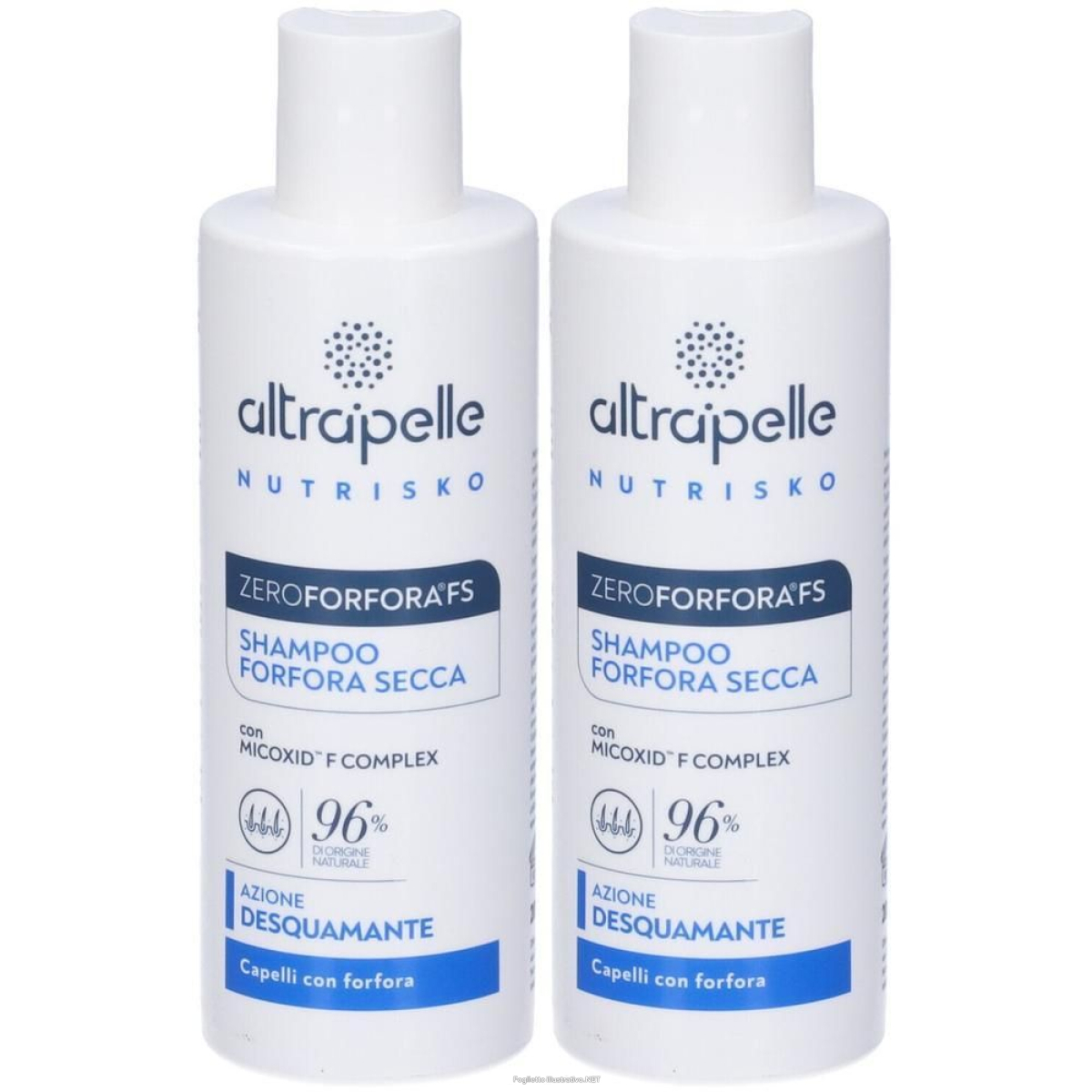 Cerca Offerte di altrapelle nutrisko shampoo zeroforfora fs forfora secca 2x200 ml e acquista online