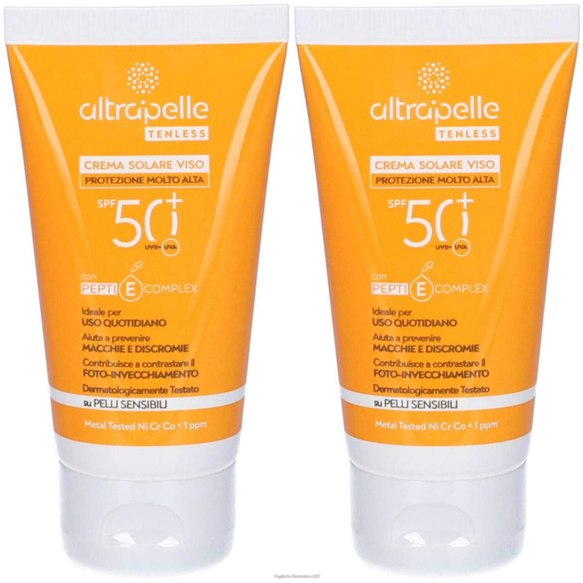 Cerca Offerte di altrapelle tenless crema solare viso spf50+ set da 2 2x50 ml e acquista online
