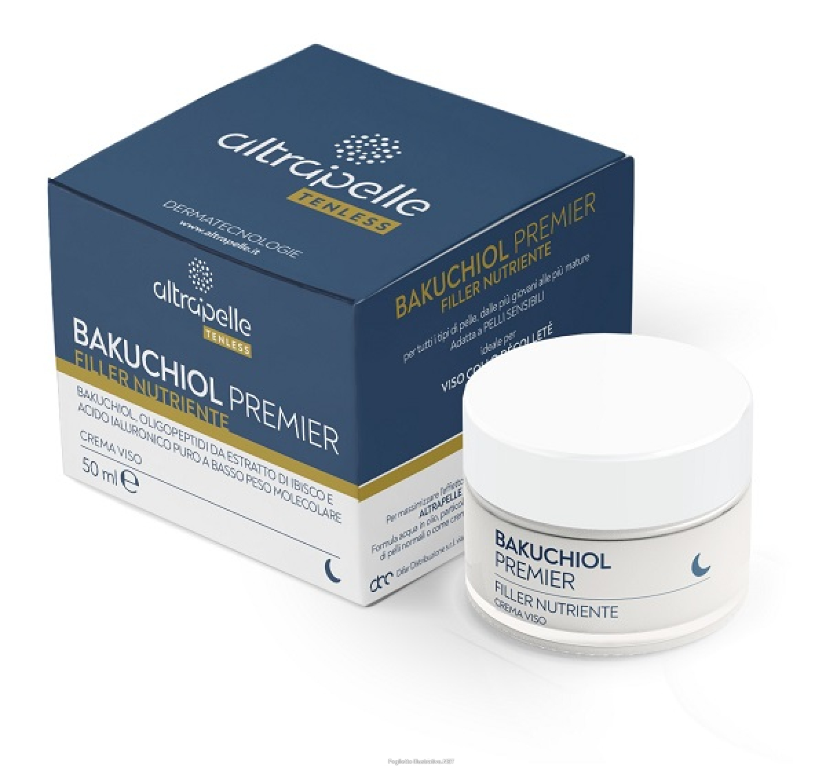 Cerca Offerte di altrapelle tenless crema viso notte bakuchiol premier filler nutriente 50 ml e acquista online