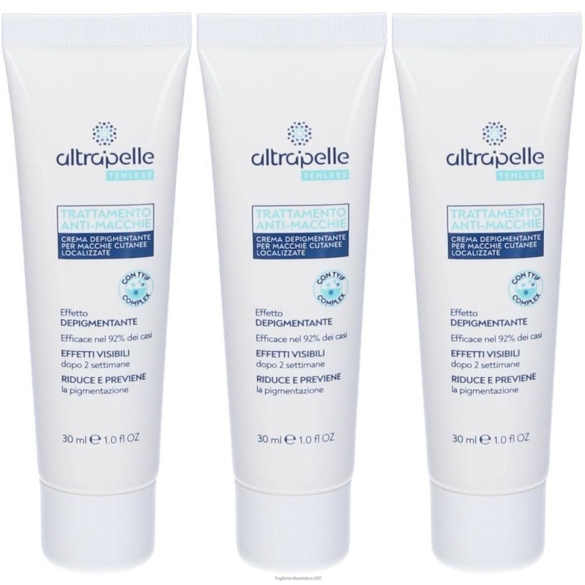 Cerca Offerte di altrapelle tenless trattamento anti-macchie crema depigmentante 3x30 m e acquista online