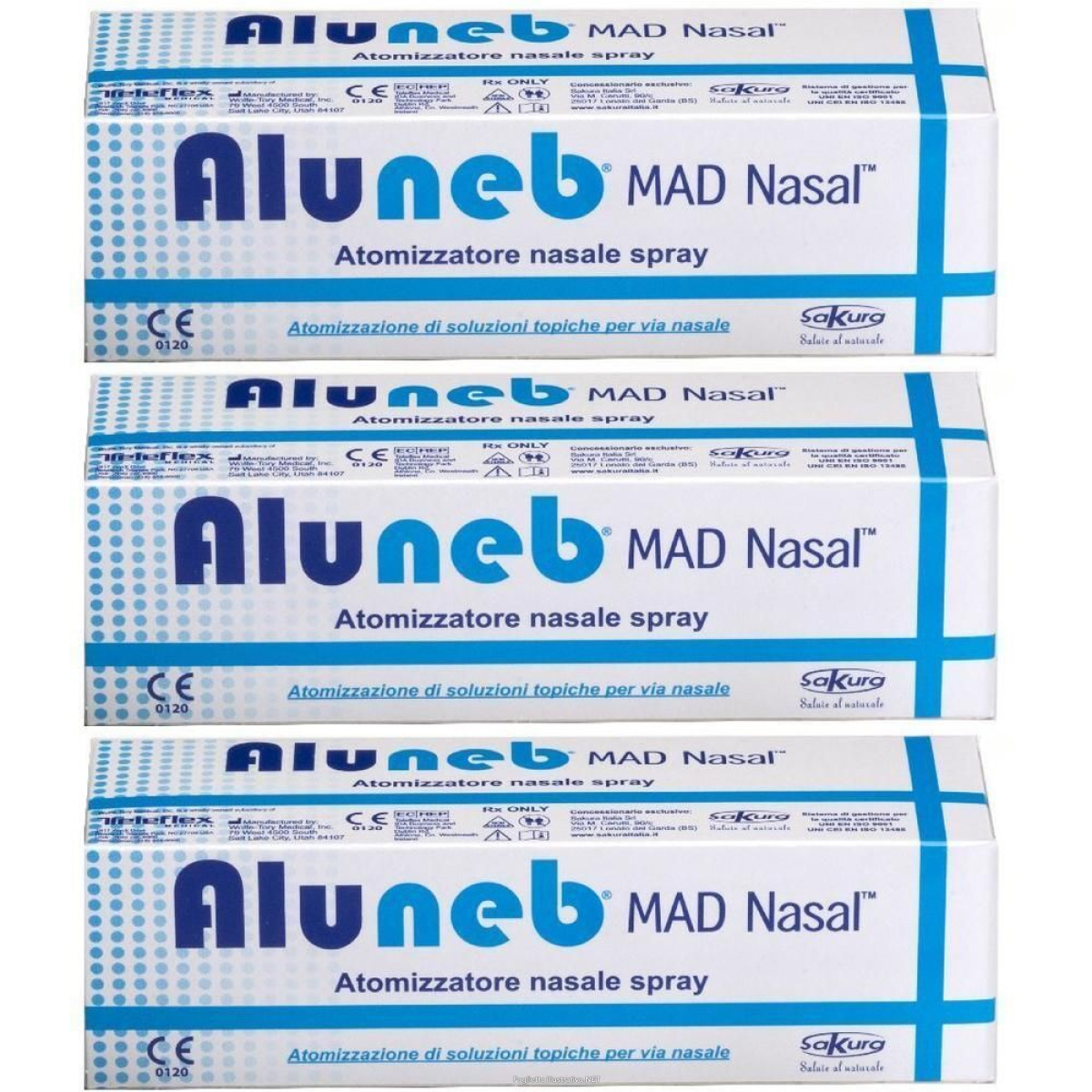 Cerca Offerte di aluneb mad nasal atomizzatore nasale 3 ml 3x3 ml soluzione per nebuliz e acquista online