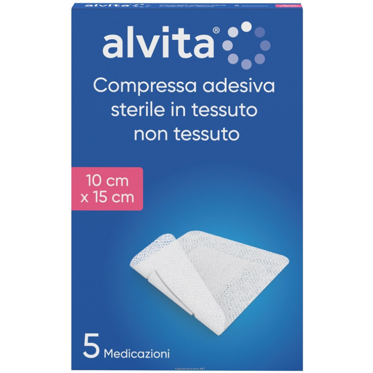 Cerca Offerte di alvita compressa adesiva sterile 10 x 15 cm 5 pezzi e acquista online