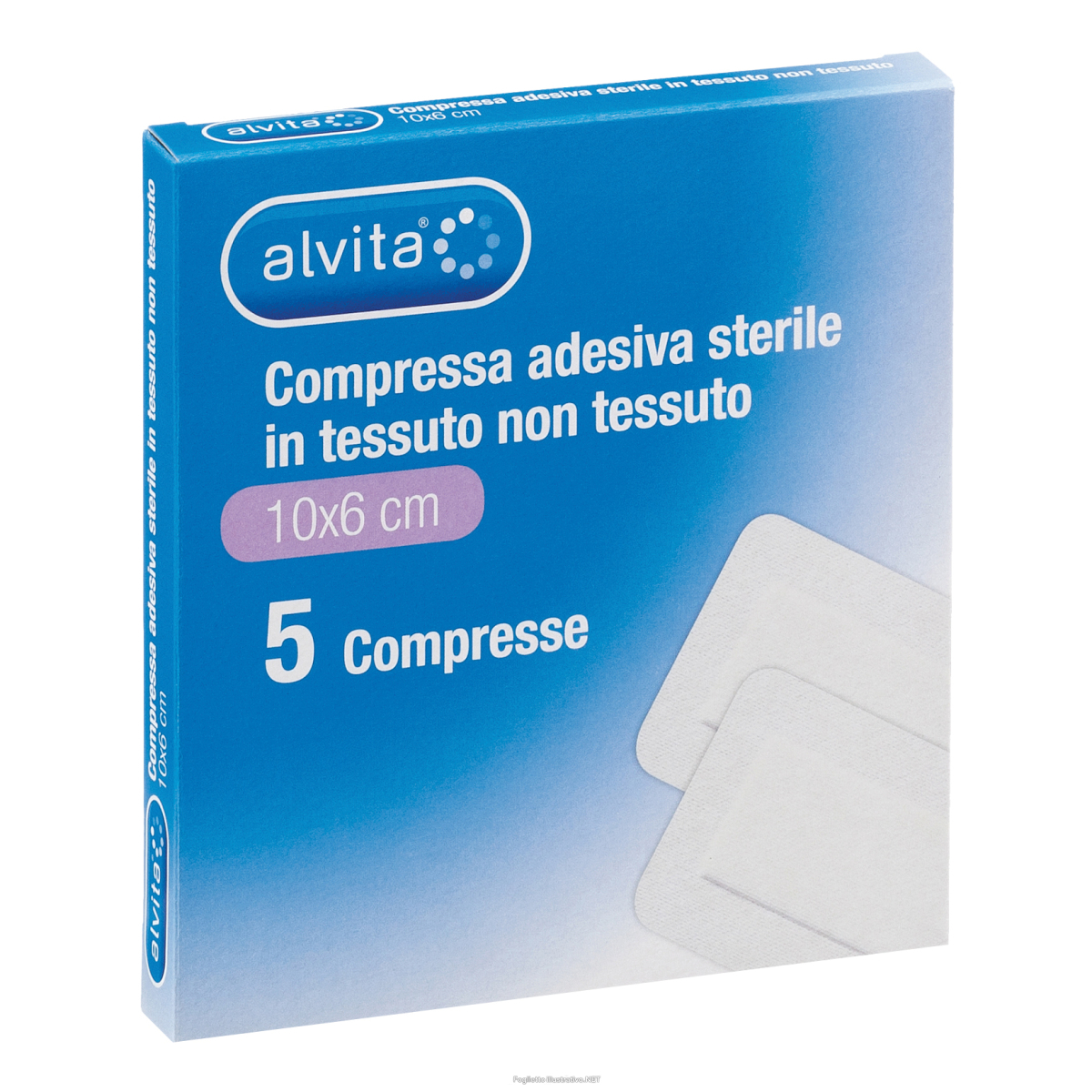 Cerca Offerte di alvita compressa adesiva sterile in tessuto 10 x 16 cm 5 pezzi e acquista online