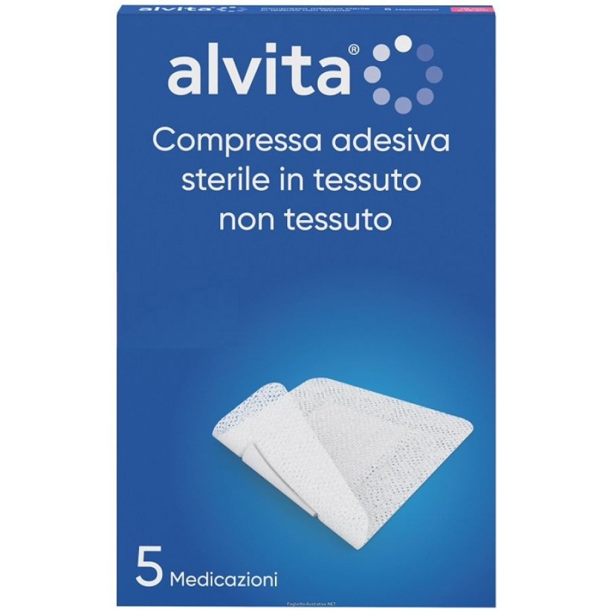 Cerca Offerte di alvita garza adesiva sterile in tessuto non tessuto per medicazione ferite 10 x 20cm 5 pezzi e acquista online