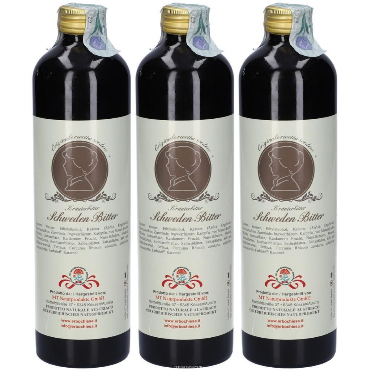 Cerca Offerte di amaro alle erbe schweden bitter 3x500 ml soluzione e acquista online