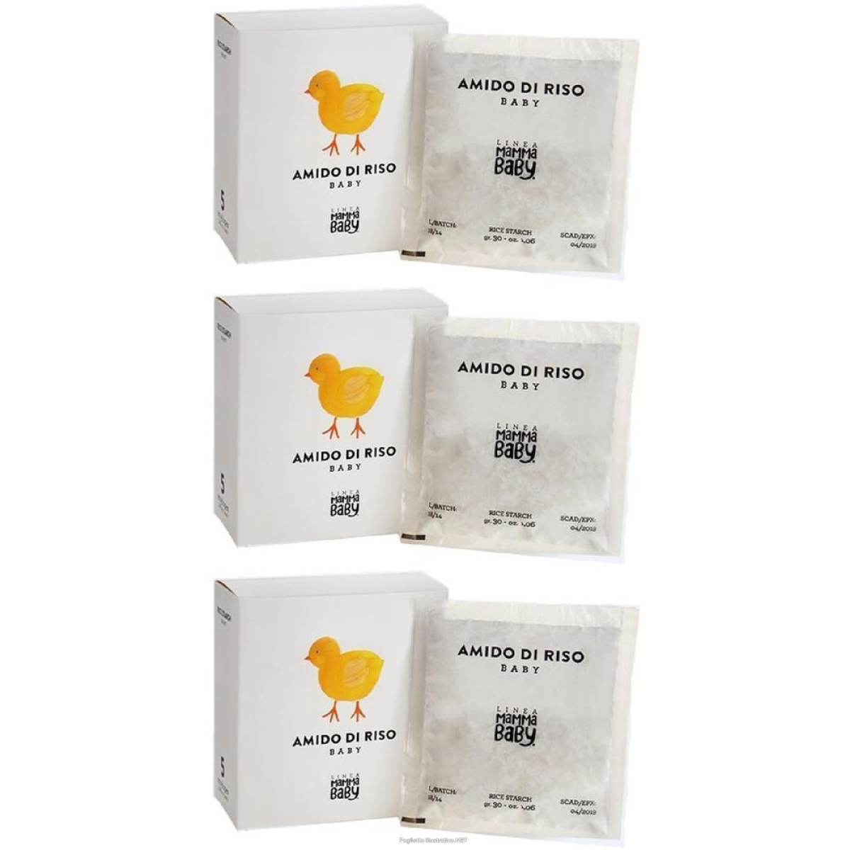Cerca Offerte di Amido di Riso 5 Buste 30 g con Astuccio 3x150 g Bustina e acquista online