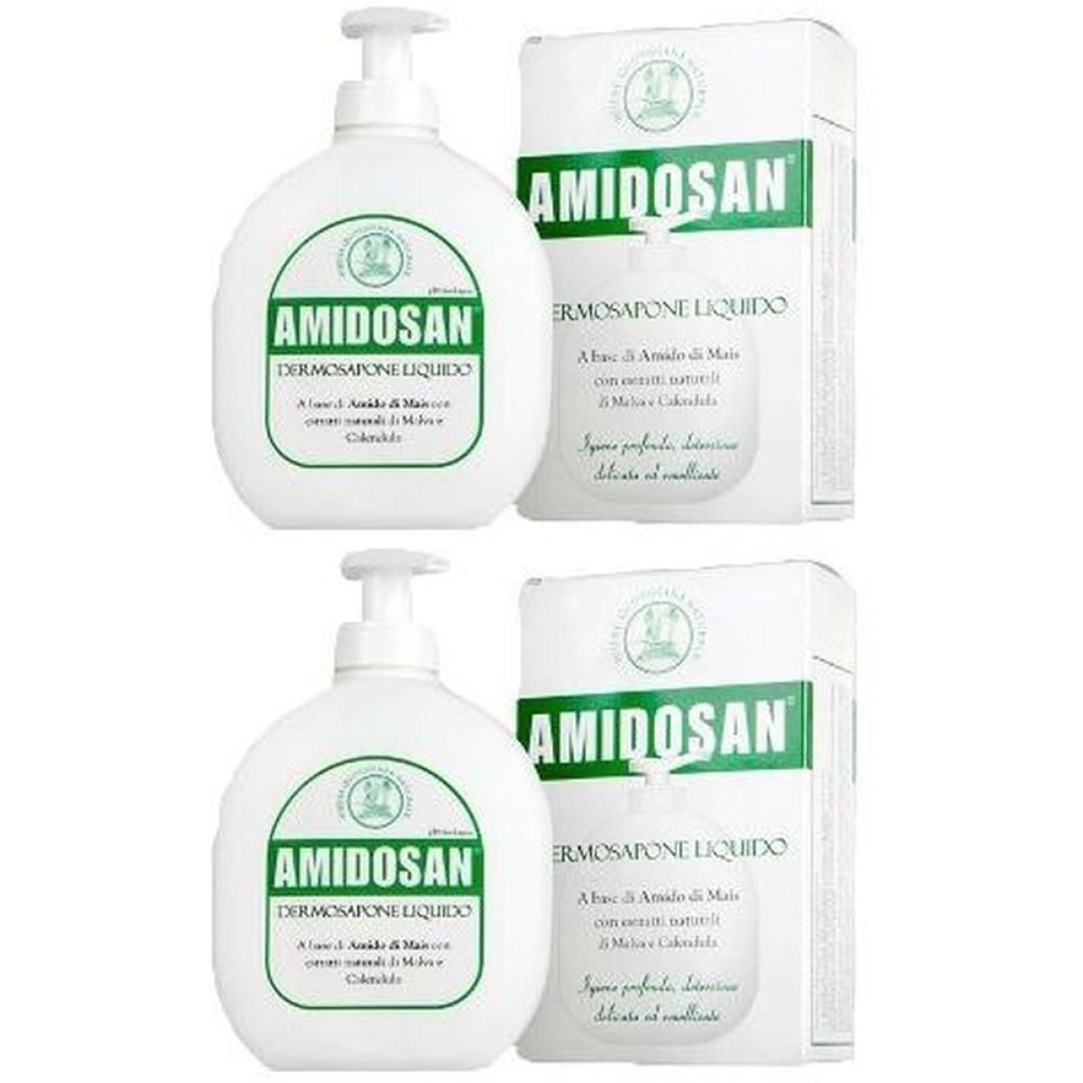 Cerca Offerte di Amidosan Dermosapone Liquido con Dispenser 300 ml 2x300 ml e acquista online