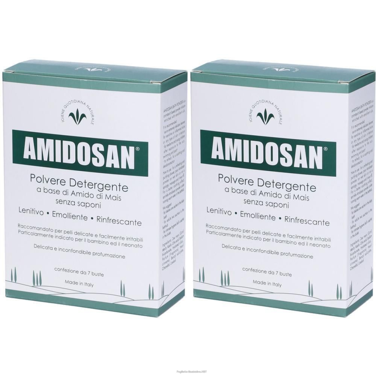 Cerca Offerte di amidosan polvere detergente 7x40 g e acquista online