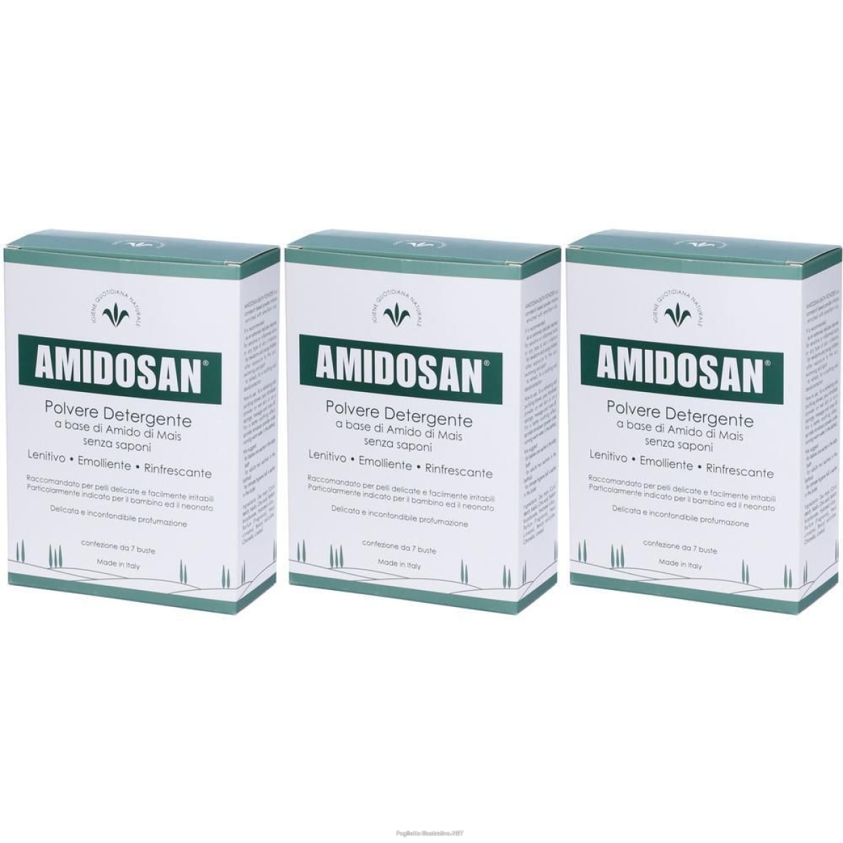 Cerca Offerte di amidosan polvere detergente 7x40 g e acquista online