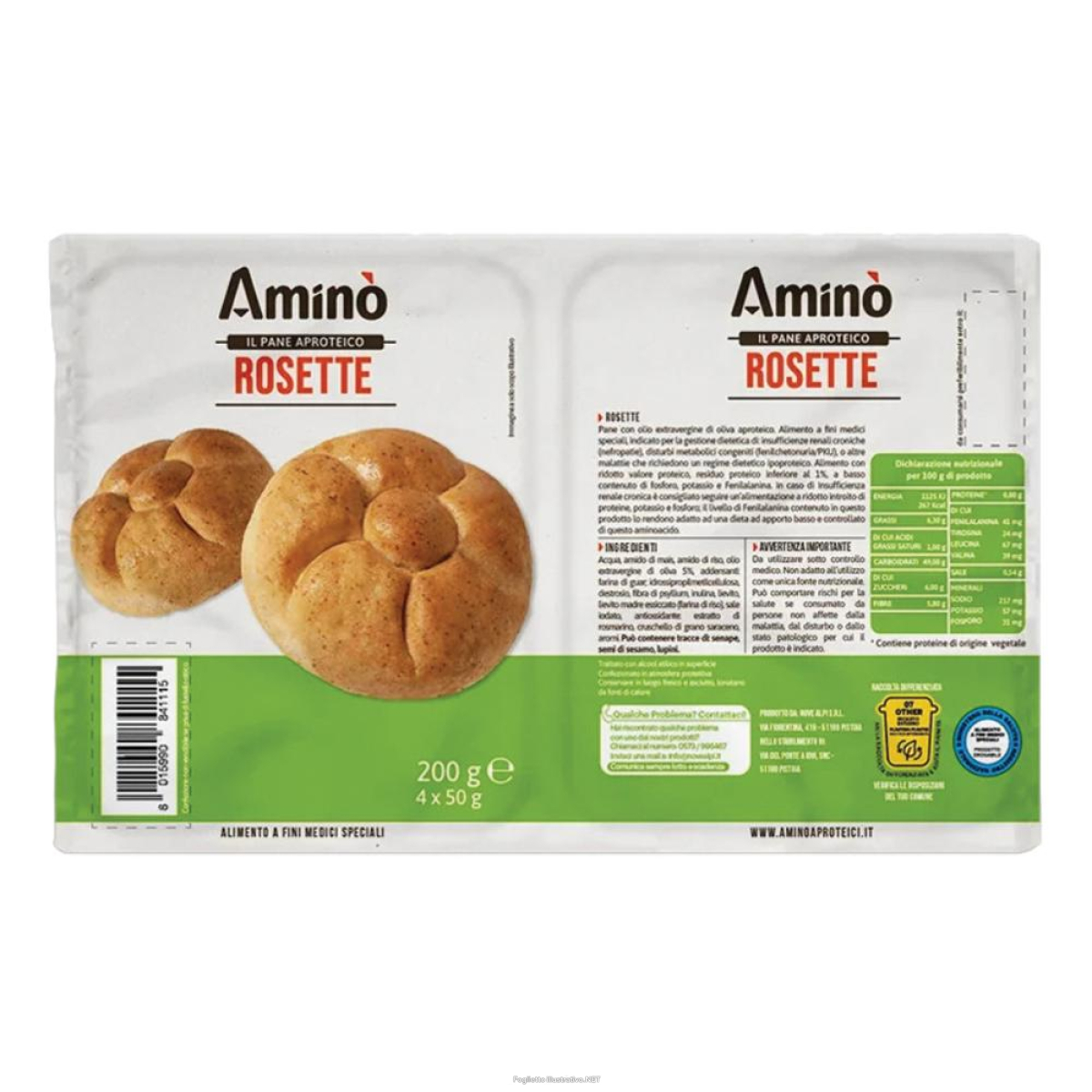 Cerca Offerte di amino'aprot.rosette 4x50g e acquista online