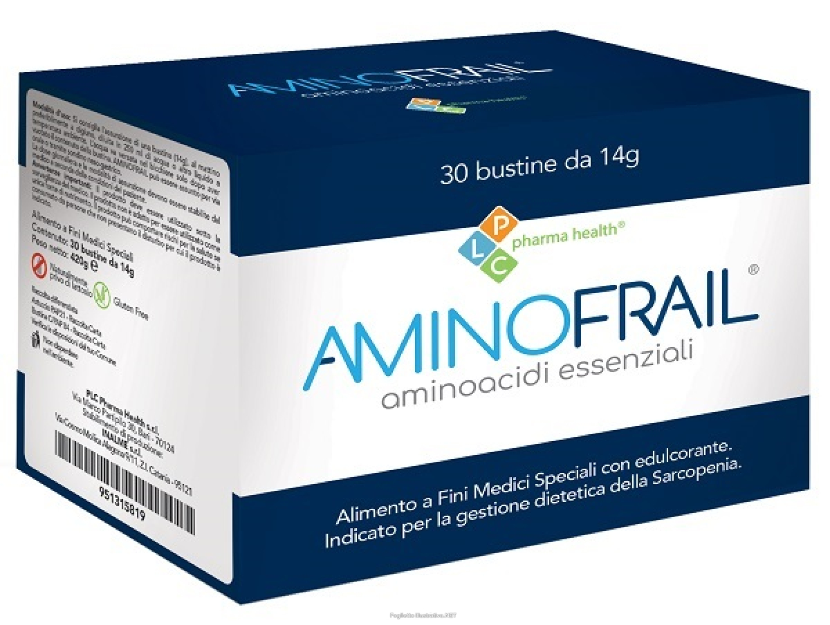 Cerca Offerte di aminofrail 30 bustine da 14 g con edulcorante senza glutine naturalmente privo di lattosio e acquista online