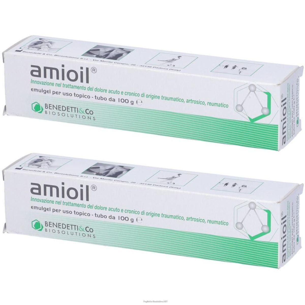 Cerca Offerte di amioil emulgel uso topico 100 g 1 pezzo 2x100 g gel e acquista online