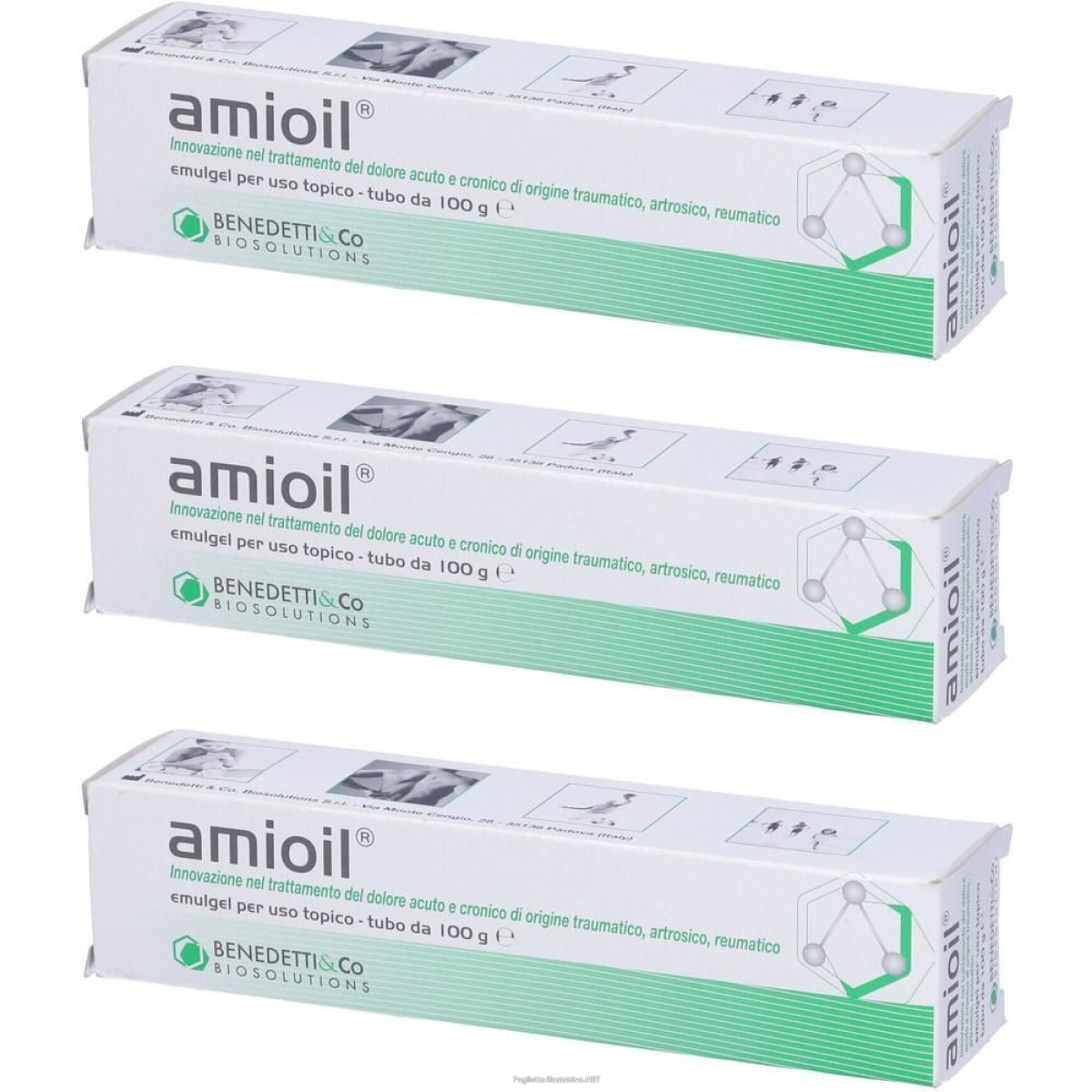 Cerca Offerte di amioil emulgel uso topico 100 g 1 pezzo 3x100 g gel e acquista online
