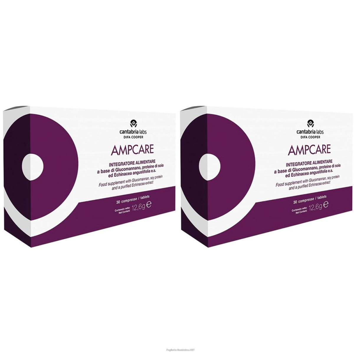 Cerca Offerte di ampcare set da 2 2x30 pz compresse e acquista online