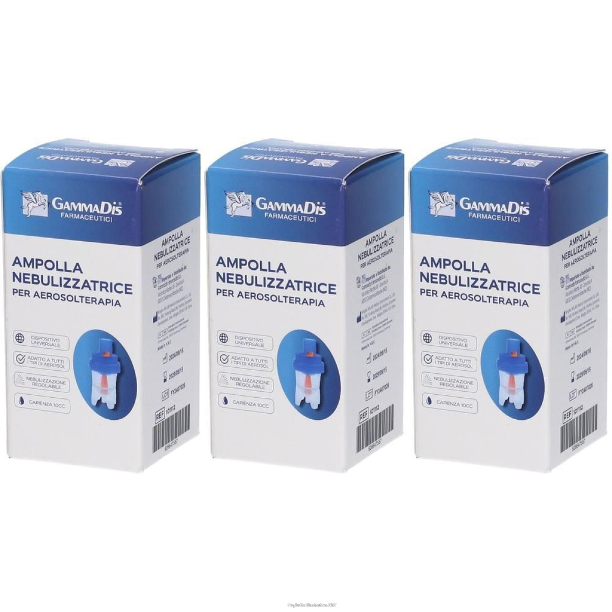 Cerca Offerte di ampolla aerosol plastica gammadis 1 pezzo 3x1 st e acquista online