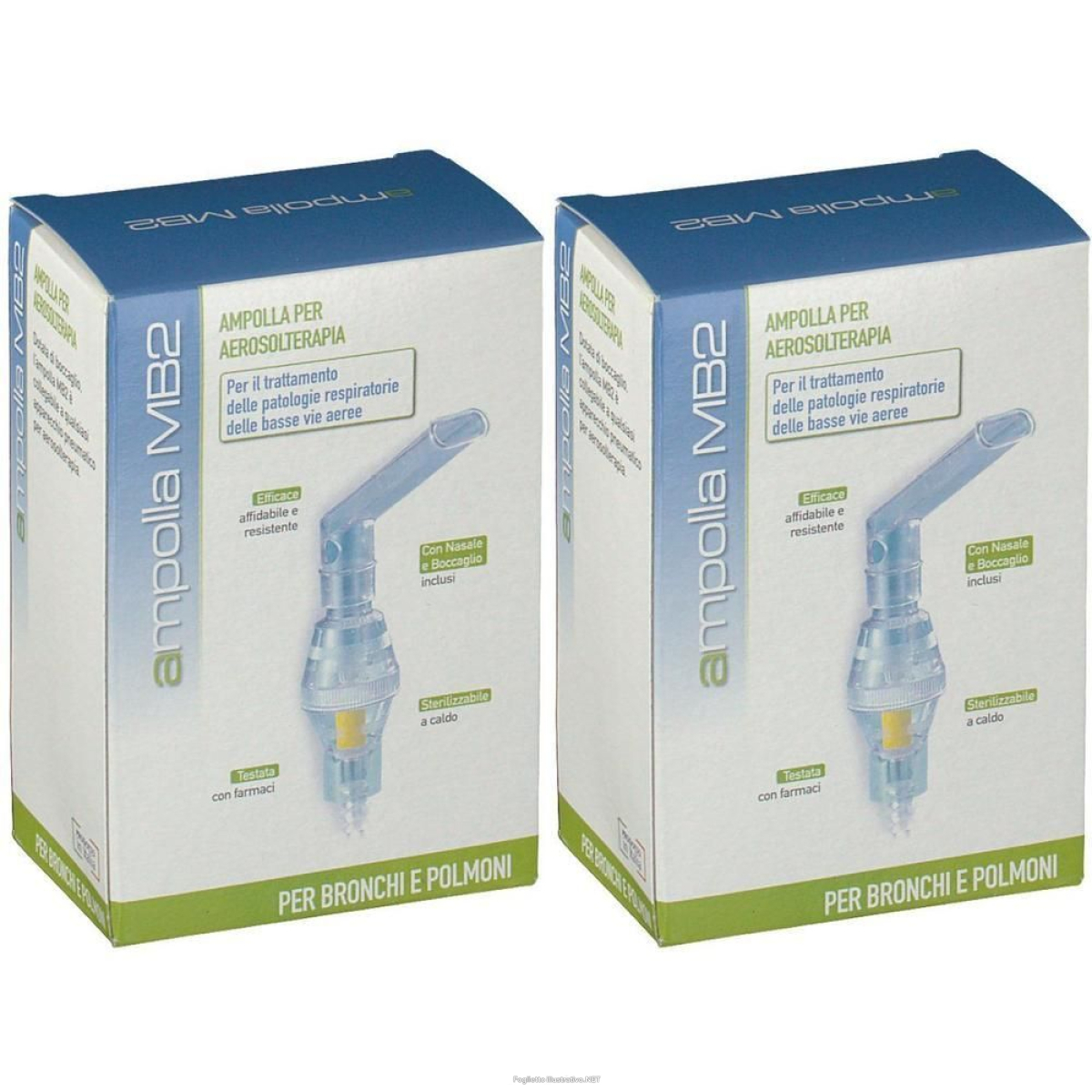 Cerca Offerte di ampolla mb2 per aerosolterapia 2x1 st e acquista online
