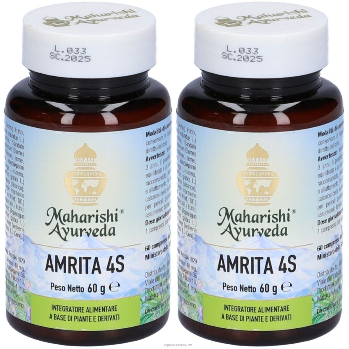 Cerca Offerte di amrita 4s set da 2 2x60 pz compresse e acquista online