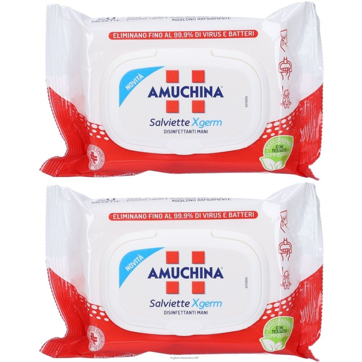 Cerca Offerte di amuchina salviette disinfettanti set da 2 2x20 st e acquista online