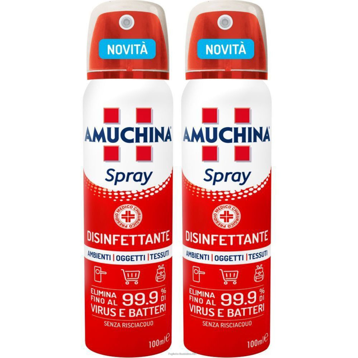 Cerca Offerte di amuchina spray disinfettante set da 2 2x100 ml e acquista online