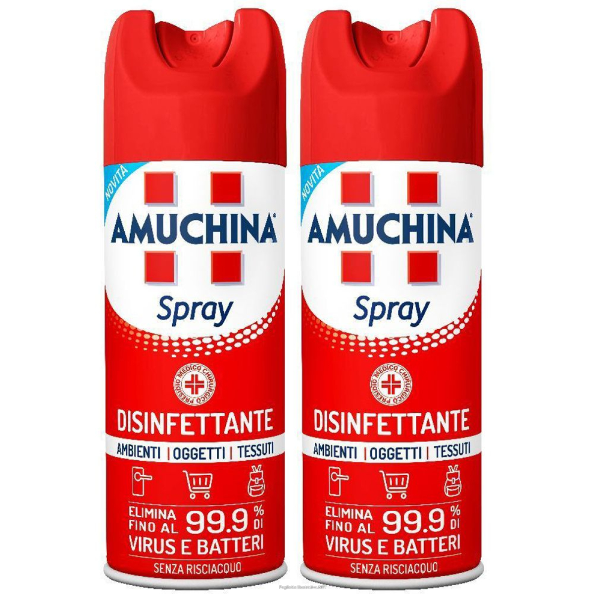 Cerca Offerte di amuchina spray disinfettante set da 2 2x400 ml e acquista online