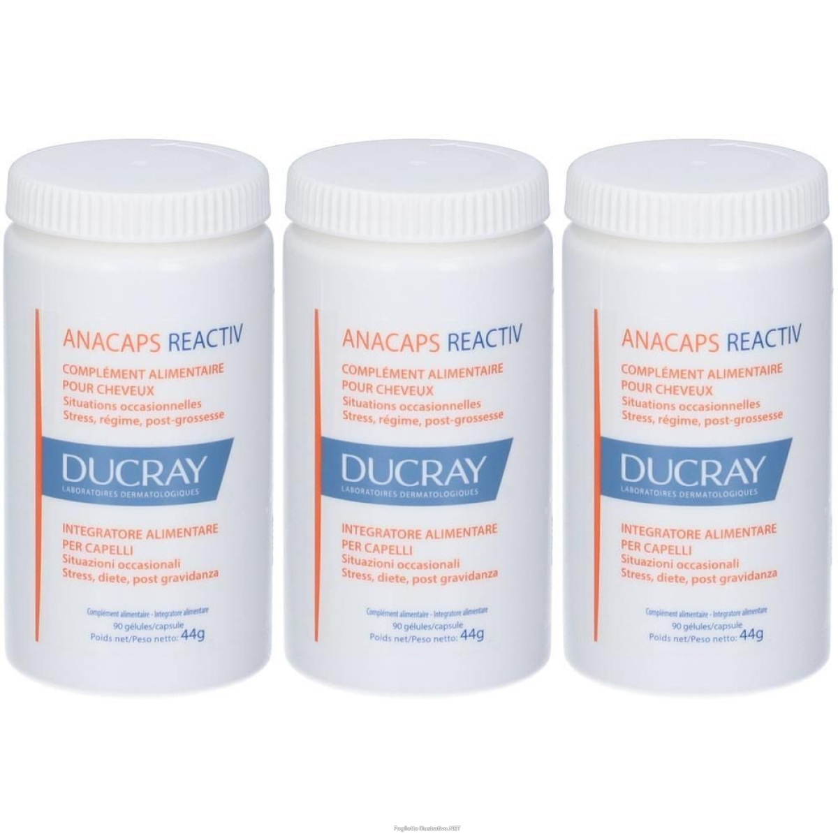 Cerca Offerte di anacaps reactiv integratore per capelli in capsule 3x44 g e acquista online