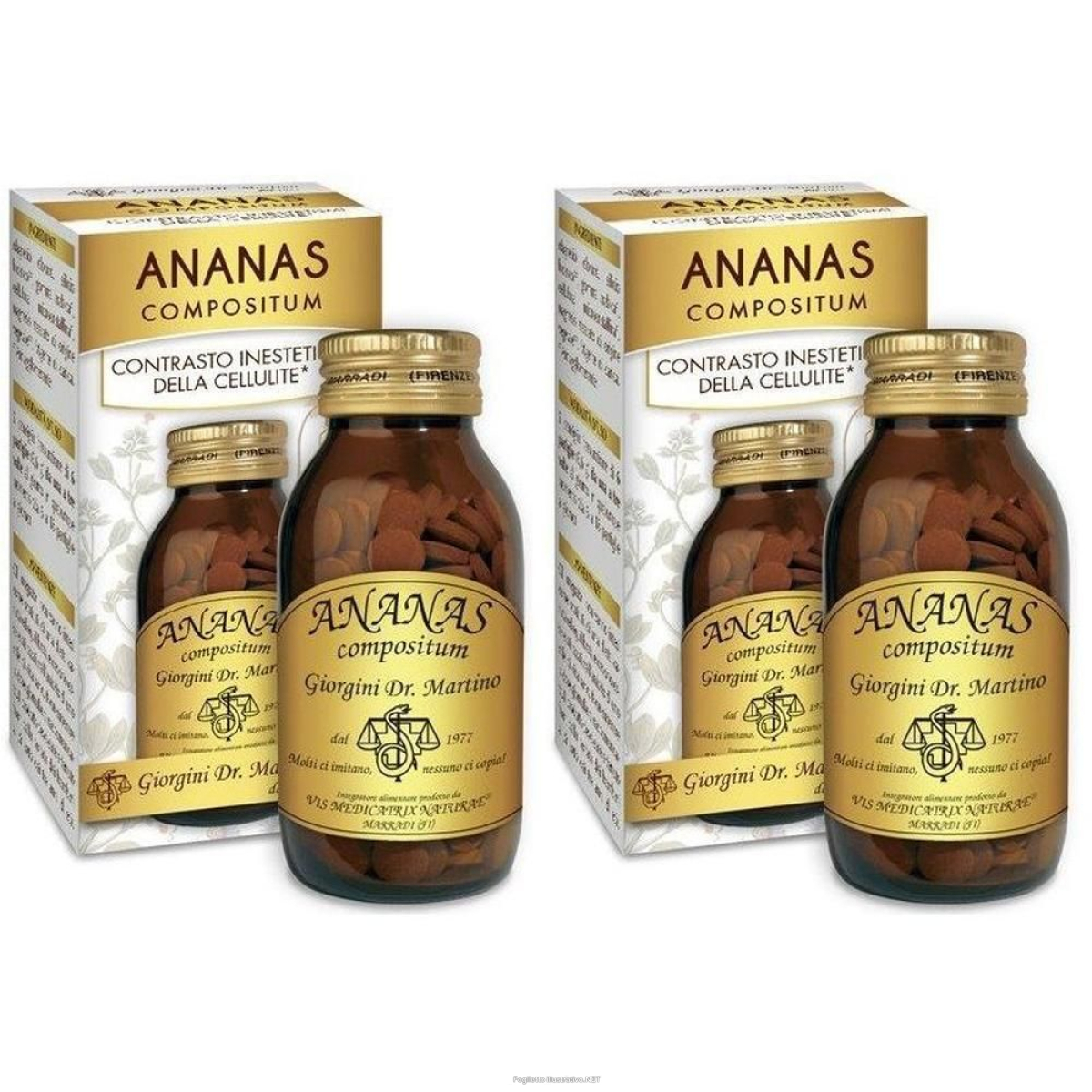 Cerca Offerte di ananas compositum 180 pastiglie 2x180 pz e acquista online