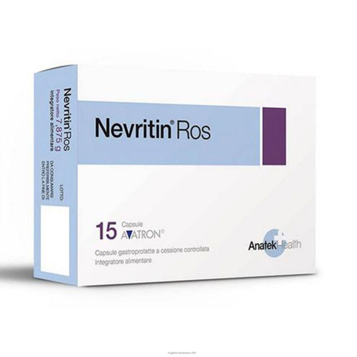 Cerca Offerte di anatek health nevritin ros capsule 4x7,87 g e acquista online